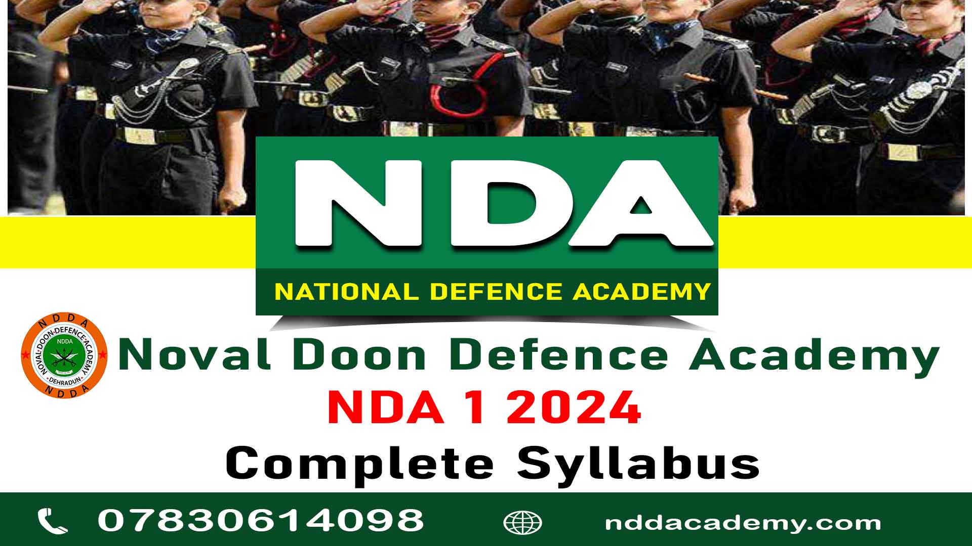 NDA 1 2024 Syllabus